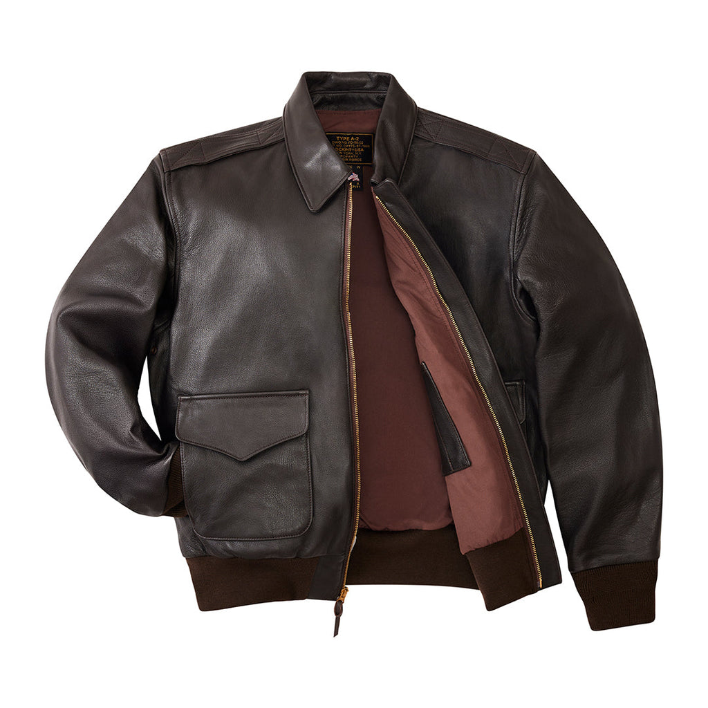 U.S.A.F. 21st. Century A-2 Jacket Z21V41 in Brown