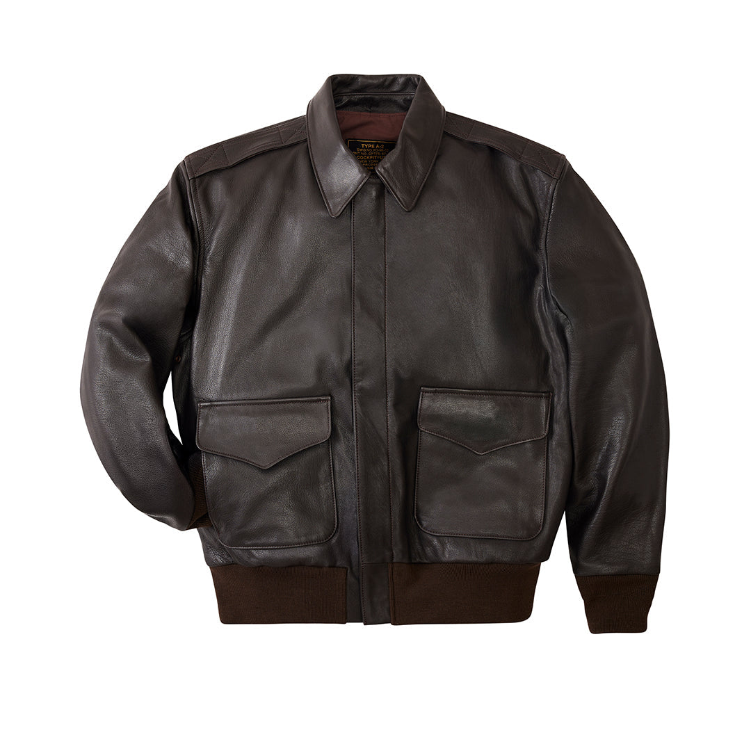 U.S.A.F. 21st. Century A-2 Jacket Z21V41 in Brown