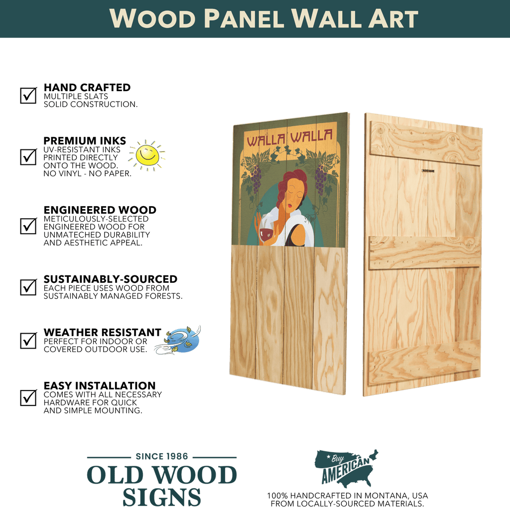 Aviation Charters - Wood & Metal Wall Art
