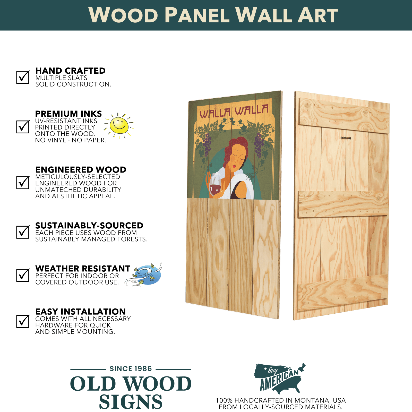 Aviation Charters - Wood & Metal Wall Art