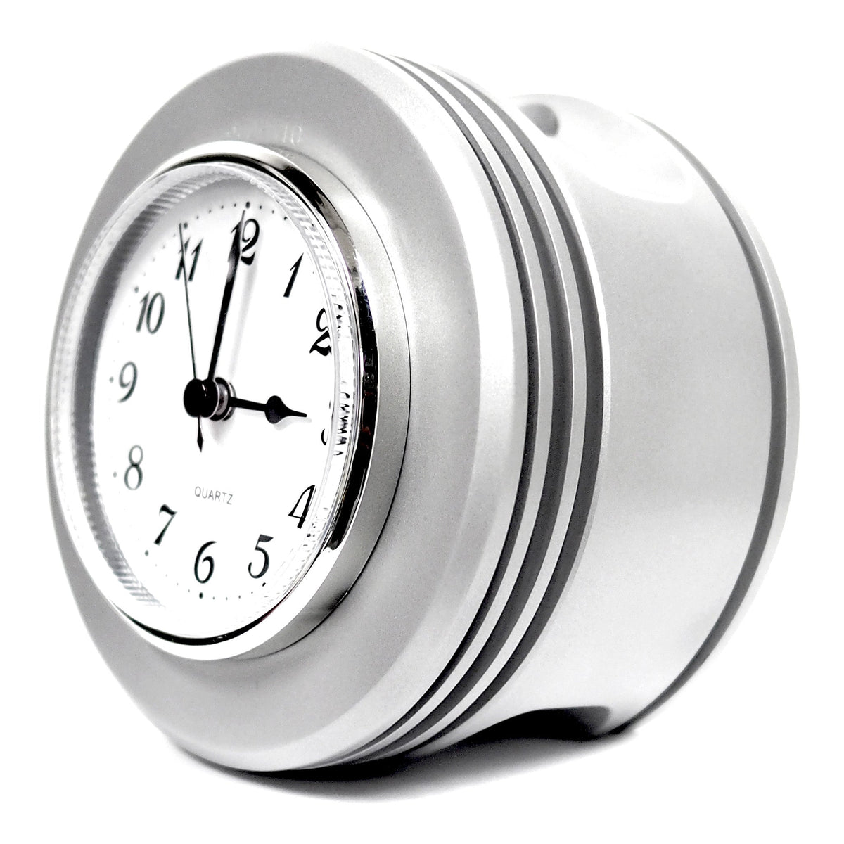 J-Cobs WWII Boeing Stearman Warbird Radial Engine Piston Desk Clock (Raw Edition)