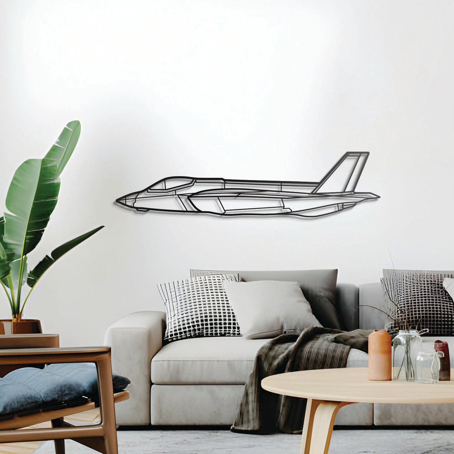 F-35C Lightning II Metal Aircraft Wall Art - NCP0224
